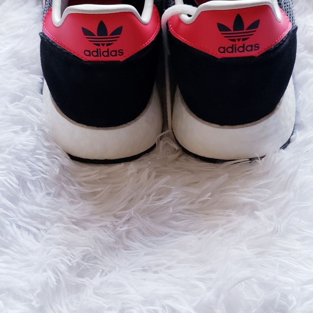 Mens Adidas Marathon Tech Carbon Shock Red - Picture 4 of 7